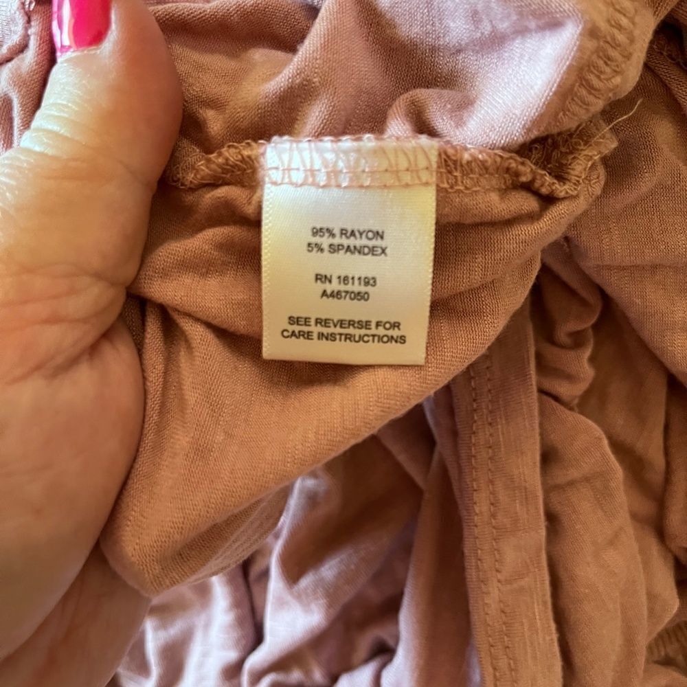 Indigo Thread Co. Pink Layered Top Large - Picture 9 of 10